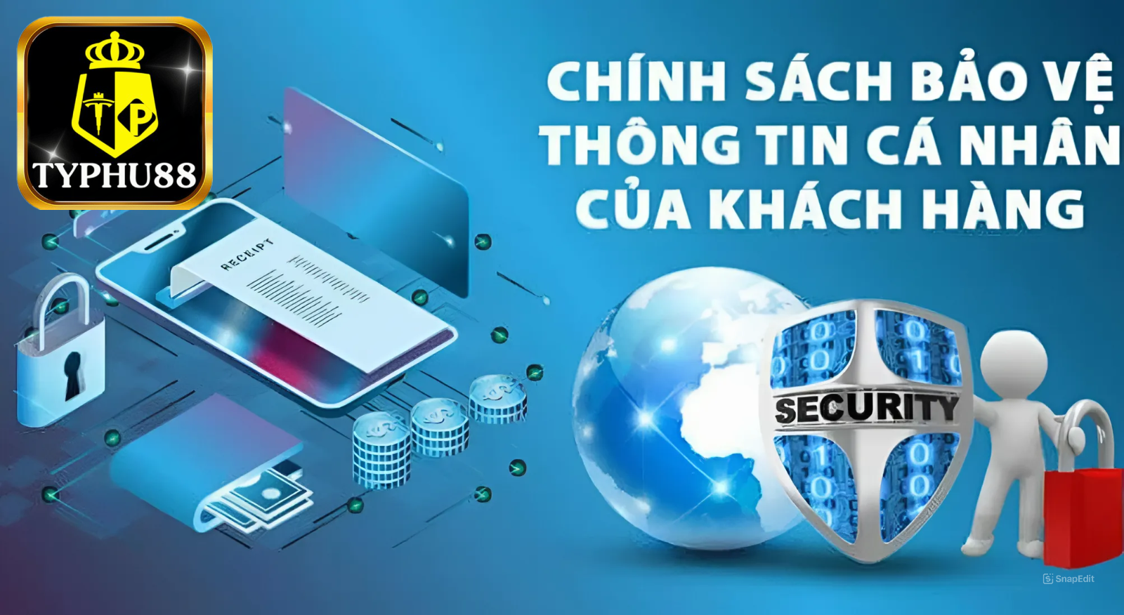 Chính Sách Bảo Mật Typhu88: Bảo vệ dữ liệu cá nhân tối đa